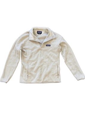 Patagonia Synchilla Snap-T Fleece Pullover Cream Size Small